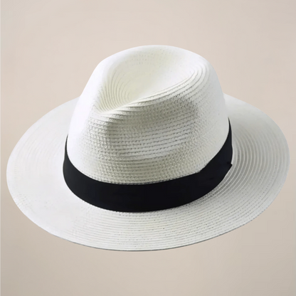 Heren Handgemaakt Panama Hoed – Geschikt voor Zomer, Met Artisanale Details