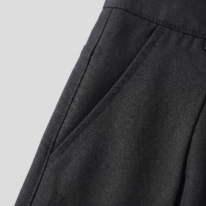 Heren Pantalon Wijde Pijpen met Plooien - Sartoriale Snit