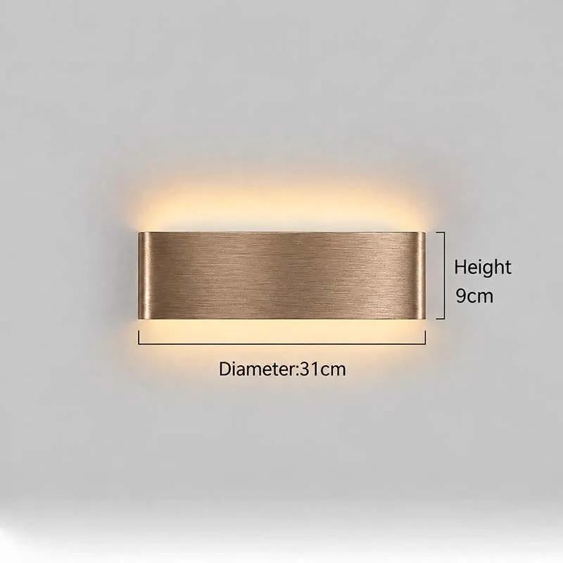 Wandlamp LED Up & Down – Minimalistisch Aluminium Design