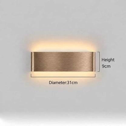 Wandlamp LED Up & Down – Minimalistisch Aluminium Design