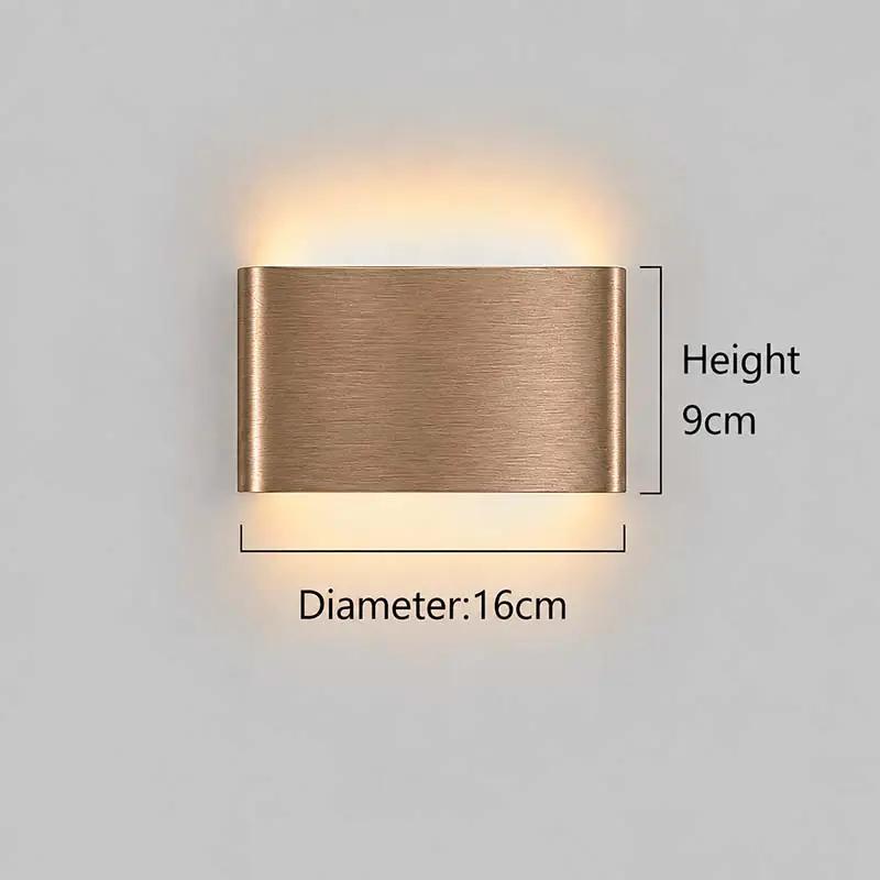 Wandlamp LED Up & Down – Minimalistisch Aluminium Design