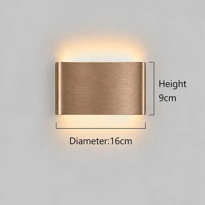 Wandlamp LED Up & Down – Minimalistisch Aluminium Design