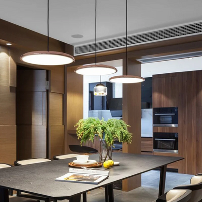 Scandinavische LED Plafondlamp - Minimalistisch Metaal en Acryl