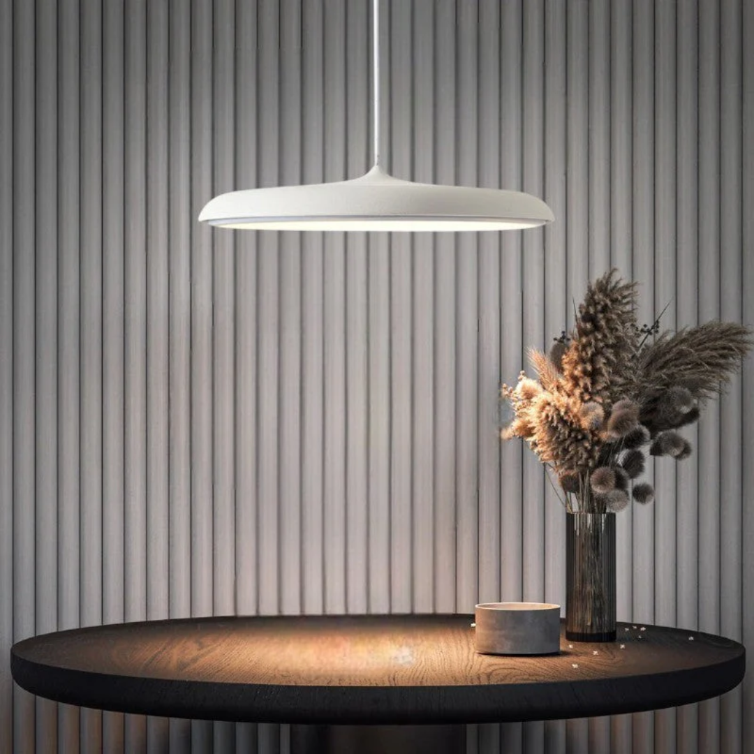 Scandinavische LED Plafondlamp - Minimalistisch Metaal en Acryl