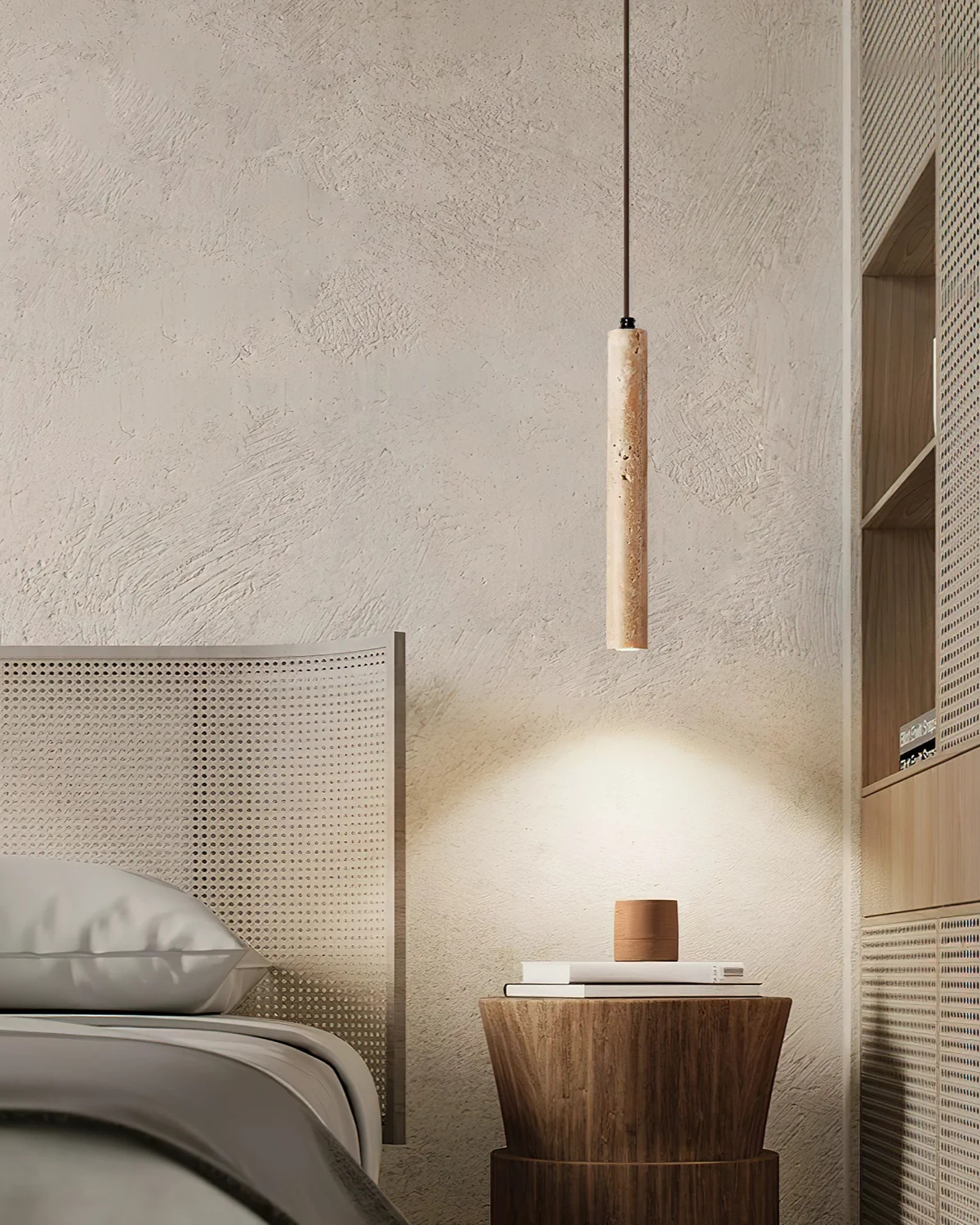 Plafondlamp Travertin LED Minimalistisch Beige