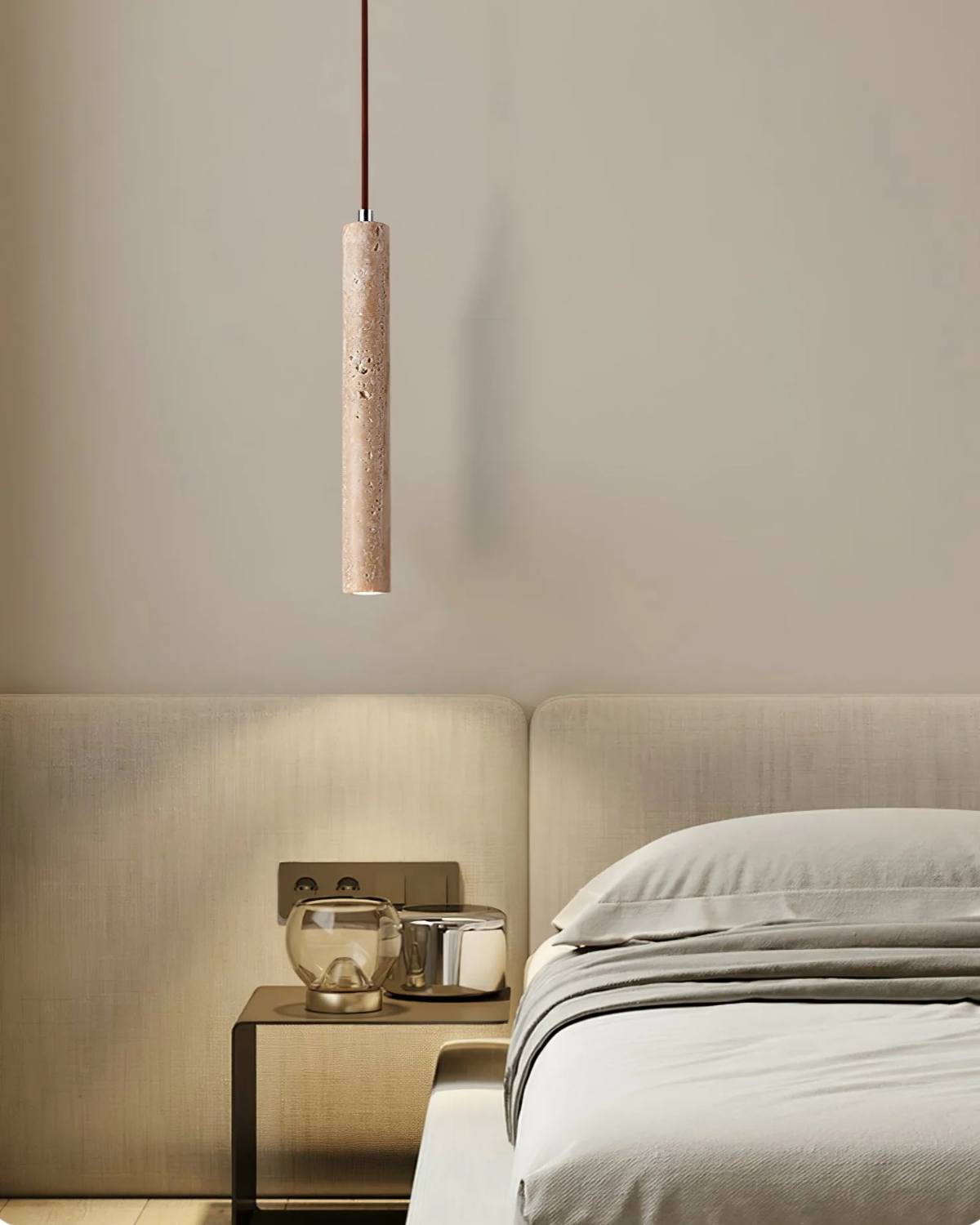 Plafondlamp Travertin LED Minimalistisch Beige