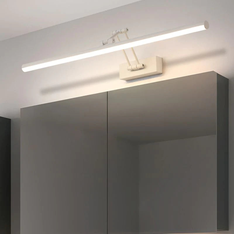 Minimalistische LED Wandlamp met Lange Lichtbalk en Schakelbare Kleurtemperatuur