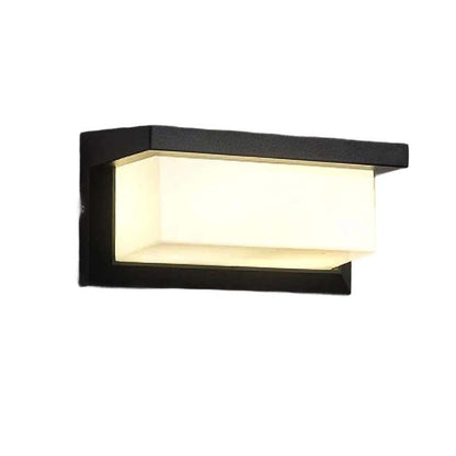 Buitenwandlamp met Bewegingssensor – Zwart, Waterdichte LED Tuinverlichting
