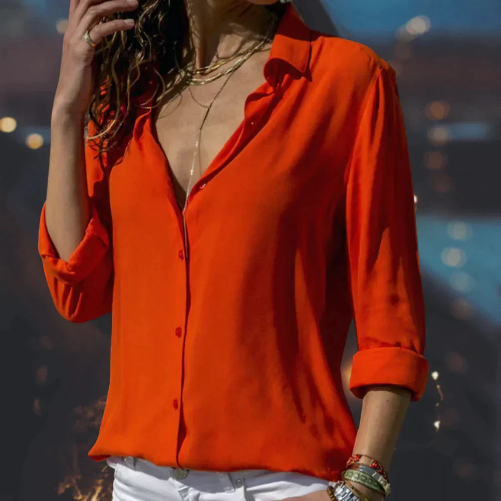 Kenna – Satijnen Blouse
