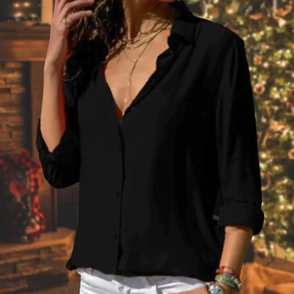 Kenna – Satijnen Blouse