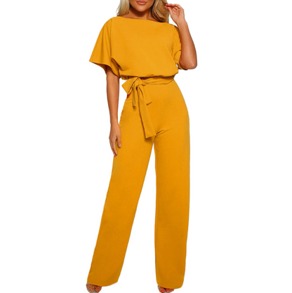 Dames Regular Fit Jumpsuit – Feest en Avondkleding, Bruiloft Gast, Zakelijk