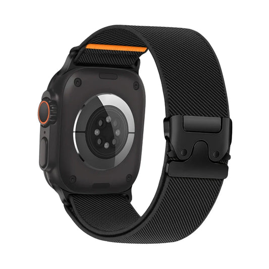 Horlogebandje Nylon Mesh – Verstelbare Horlogeband voor Smartwatch
