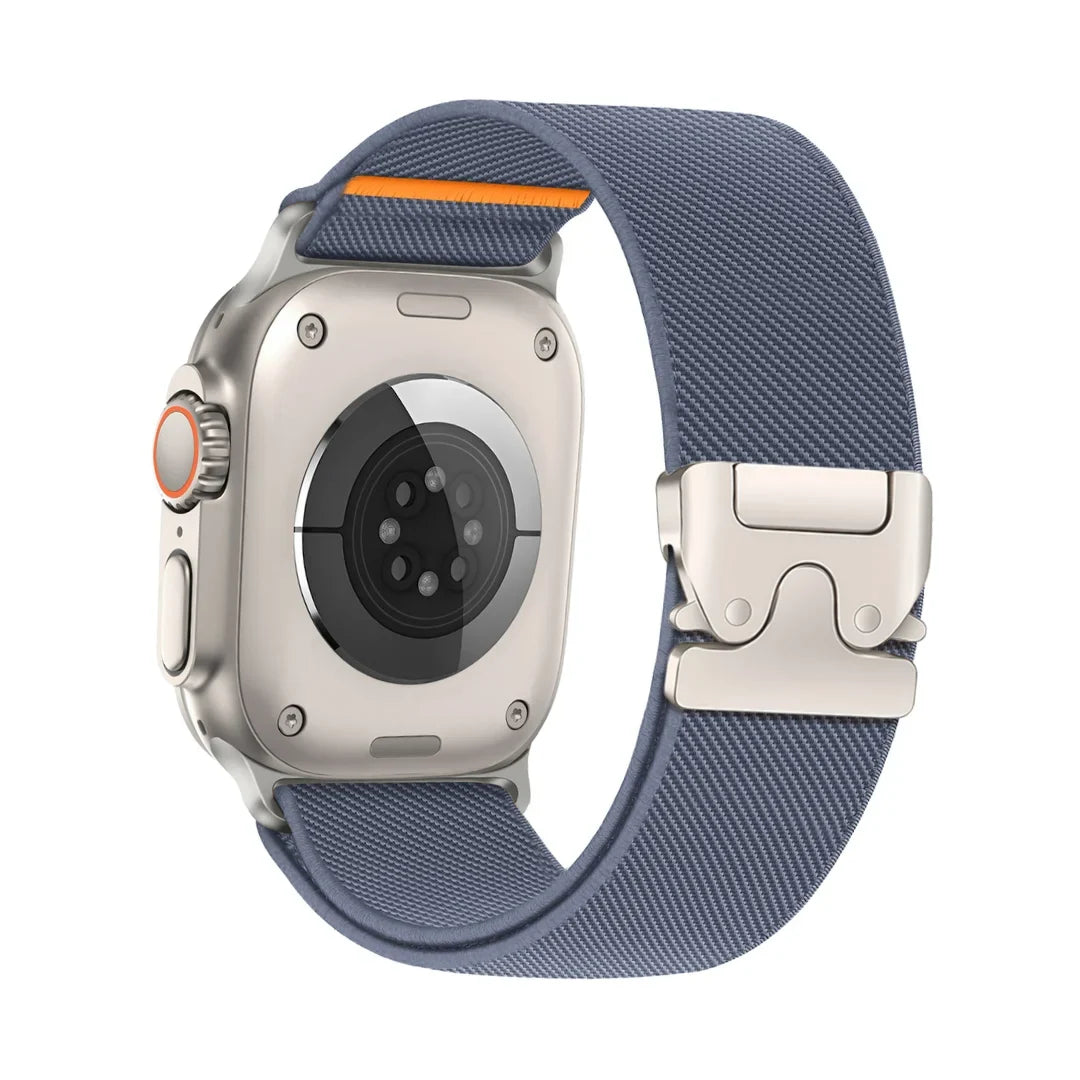 Horlogebandje Nylon Mesh – Verstelbare Horlogeband voor Smartwatch
