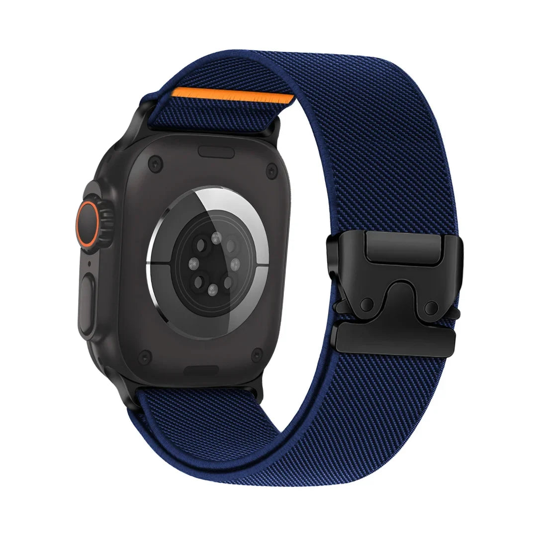 Horlogebandje Nylon Mesh – Verstelbare Horlogeband voor Smartwatch