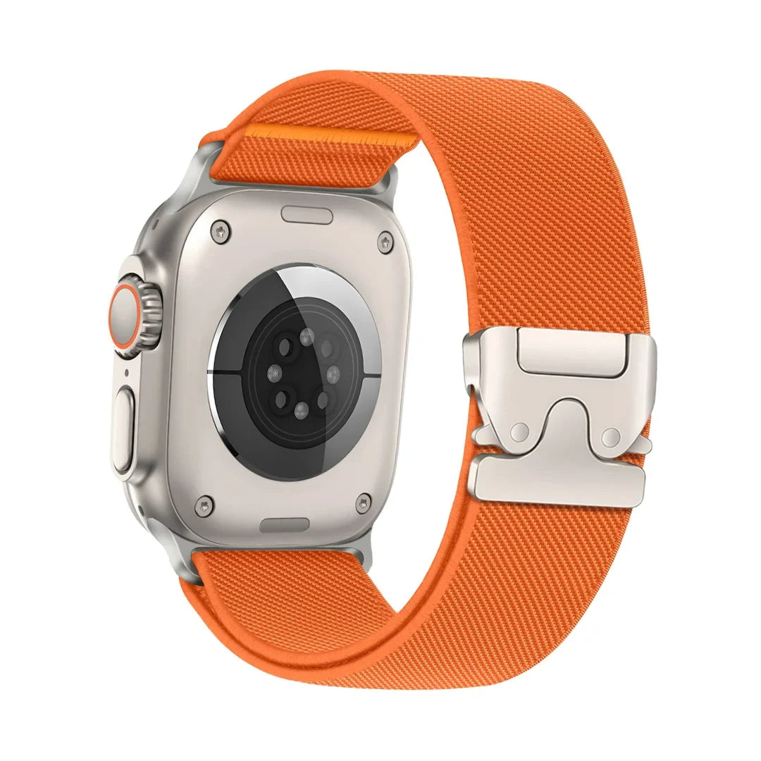 Horlogebandje Nylon Mesh – Verstelbare Horlogeband voor Smartwatch
