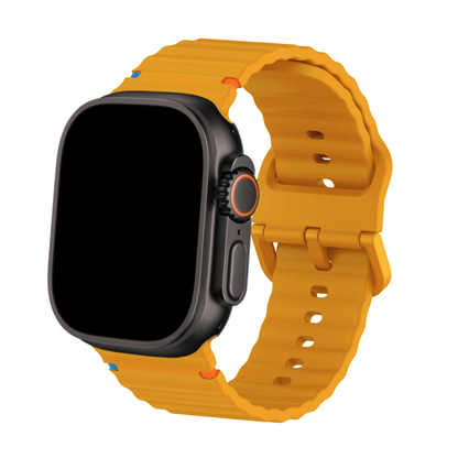 Siliconen Horlogeband met Tweekleurig Design voor Apple Watch
