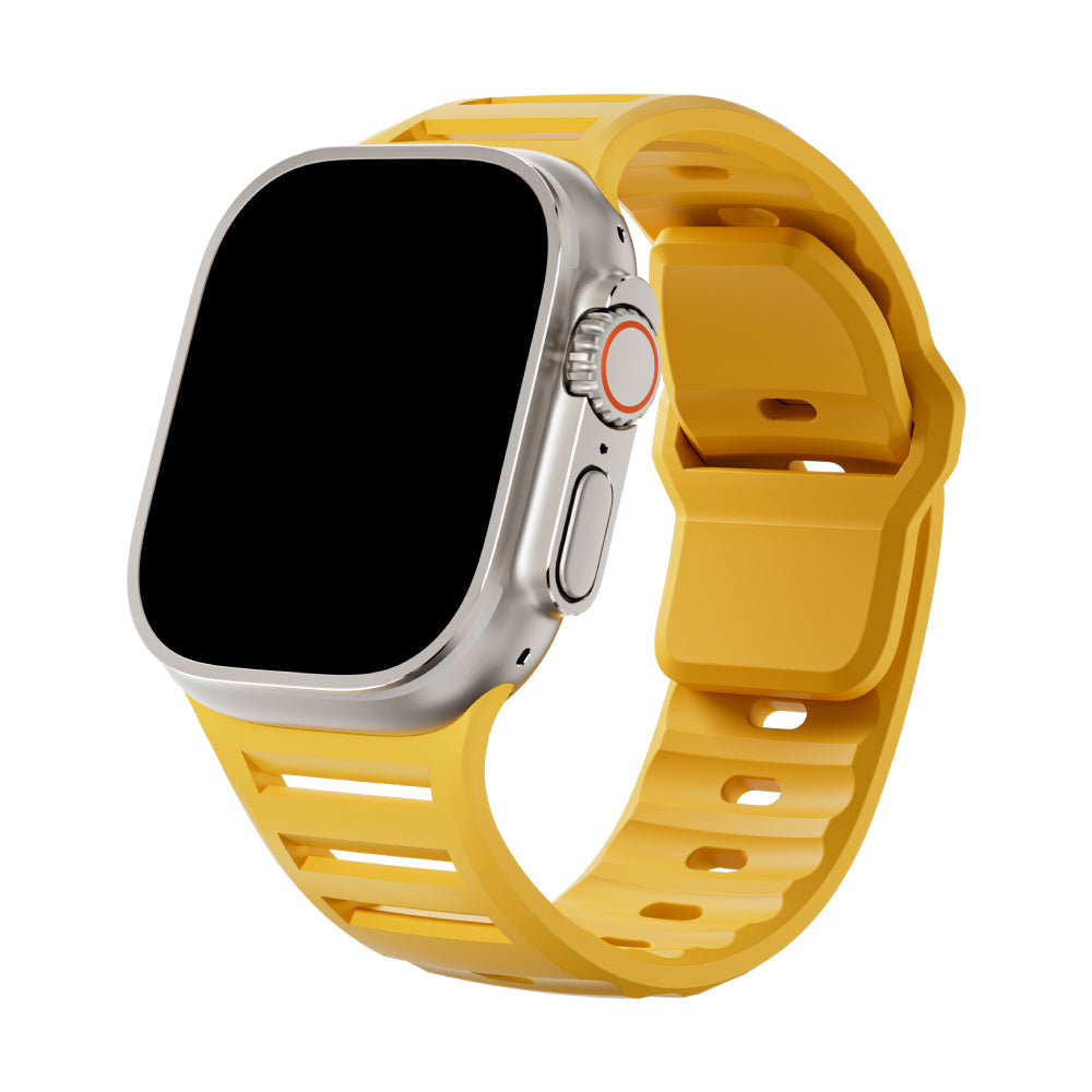 Siliconen Sportbandje voor Apple Watch - Verstelbaar en Waterbestendig