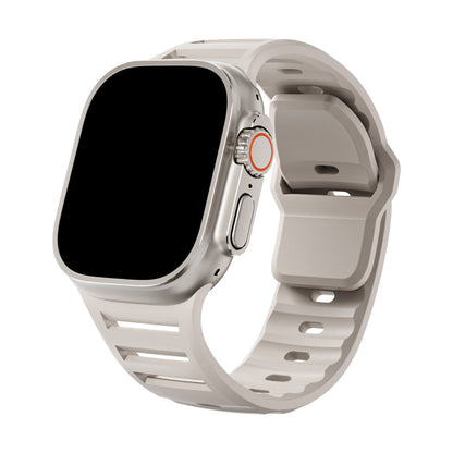 Siliconen Sportbandje voor Apple Watch - Verstelbaar en Waterbestendig