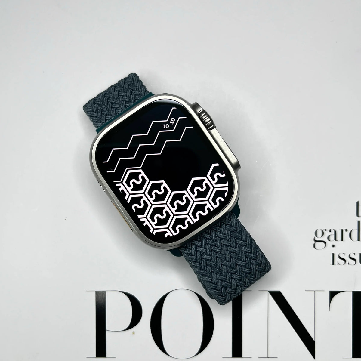 Apple Watch Bandje Geweven Stretch met Verstelbare Gesp