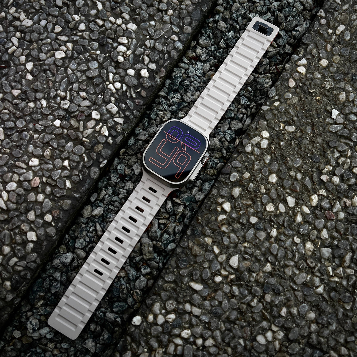 Siliconen Horlogeband met Magneetsluiting voor Apple Watch