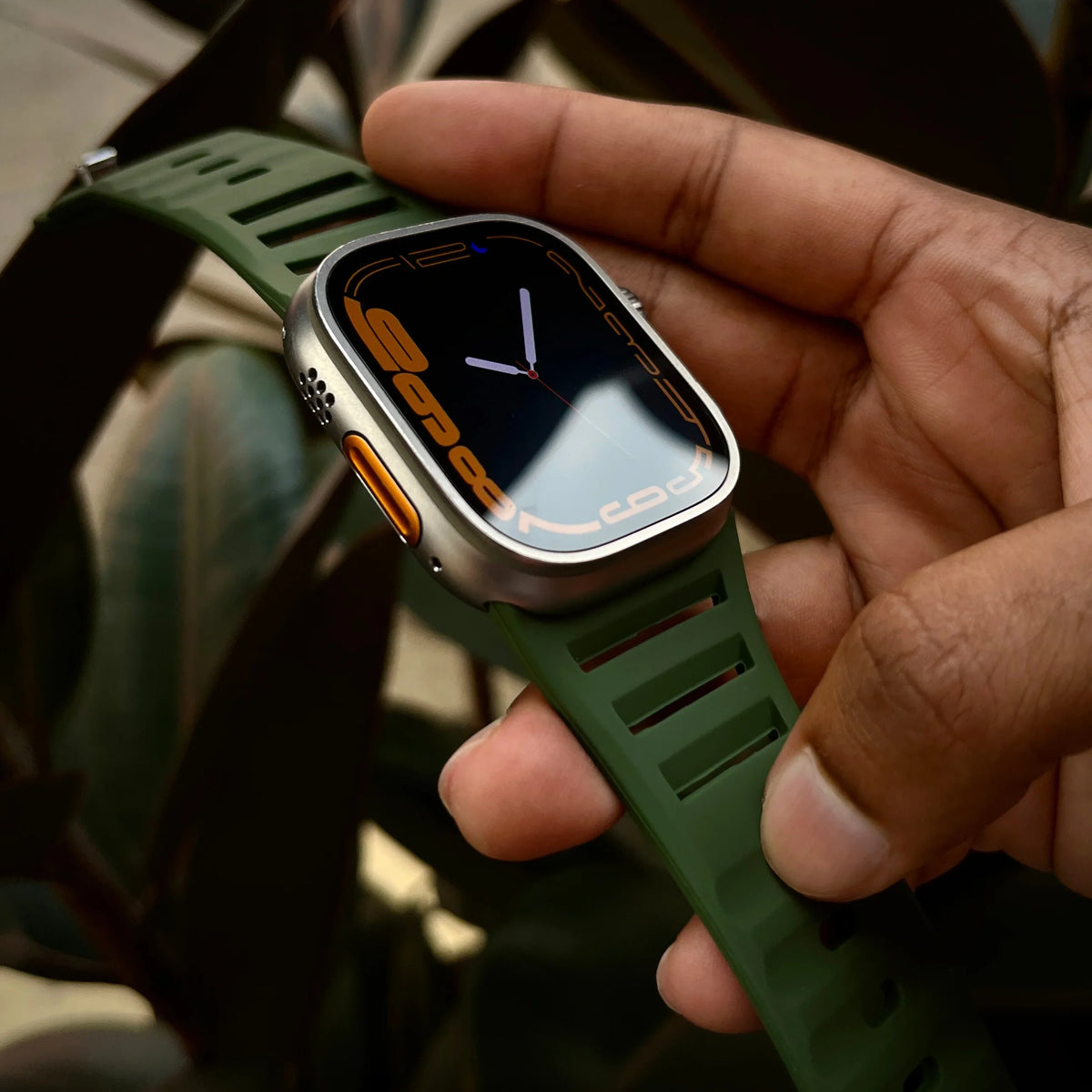 Siliconen Sportbandje voor Apple Watch - Verstelbaar en Waterbestendig