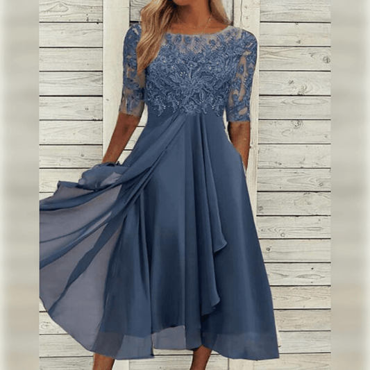 Kalina – Elegante Midi Jurk