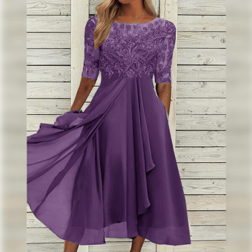 Kalina – Elegante Midi Jurk