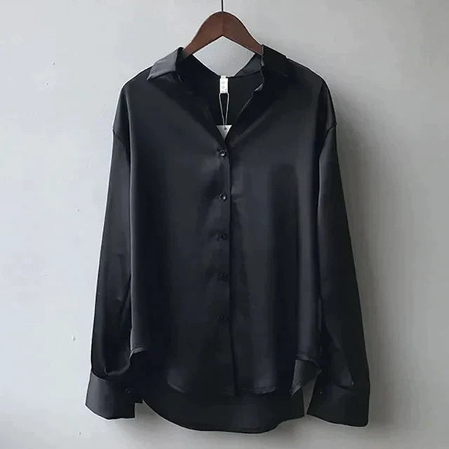 Celeste - Satijnen Blouse