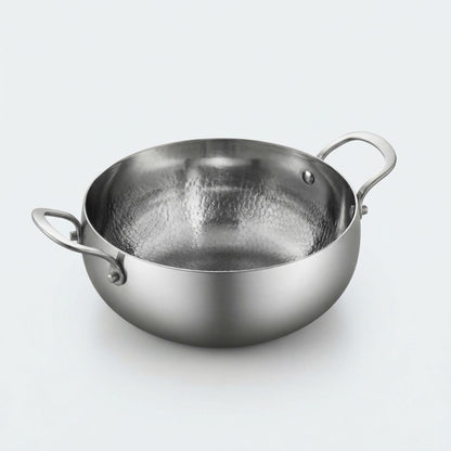Diepe Titanium Braadpan - Anti-aanbak Zonder Coating