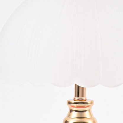Nordic Style Half Dome Table Lamp with Ceramic and Glass Shade – Modern Bedside or Desk Lamp for Bedroom 6