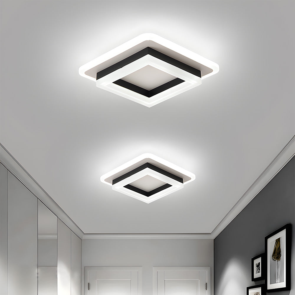 Moderne LED Plafondlamp Vierkant - 24W Instelbaar Lichtkleur