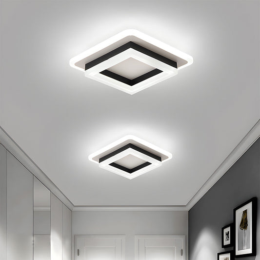 Moderne LED Plafondlamp Vierkant - 24W Instelbaar Lichtkleur