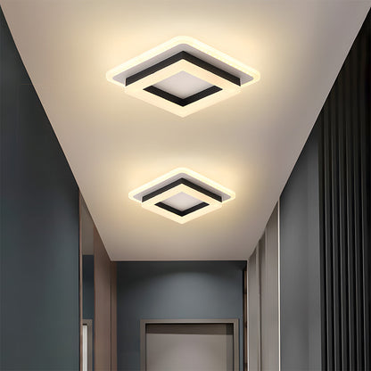 Moderne LED Plafondlamp Vierkant - 24W Instelbaar Lichtkleur