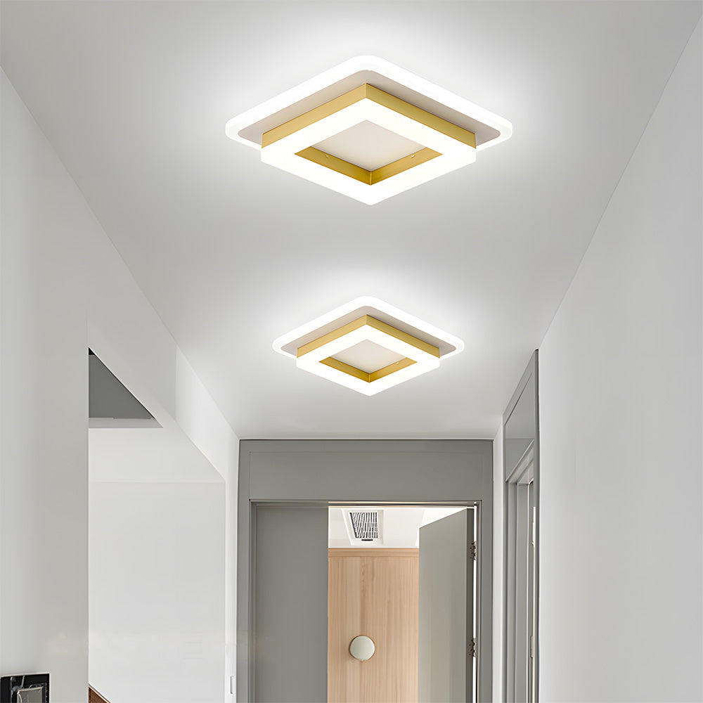 Moderne LED Plafondlamp Vierkant - 24W Instelbaar Lichtkleur