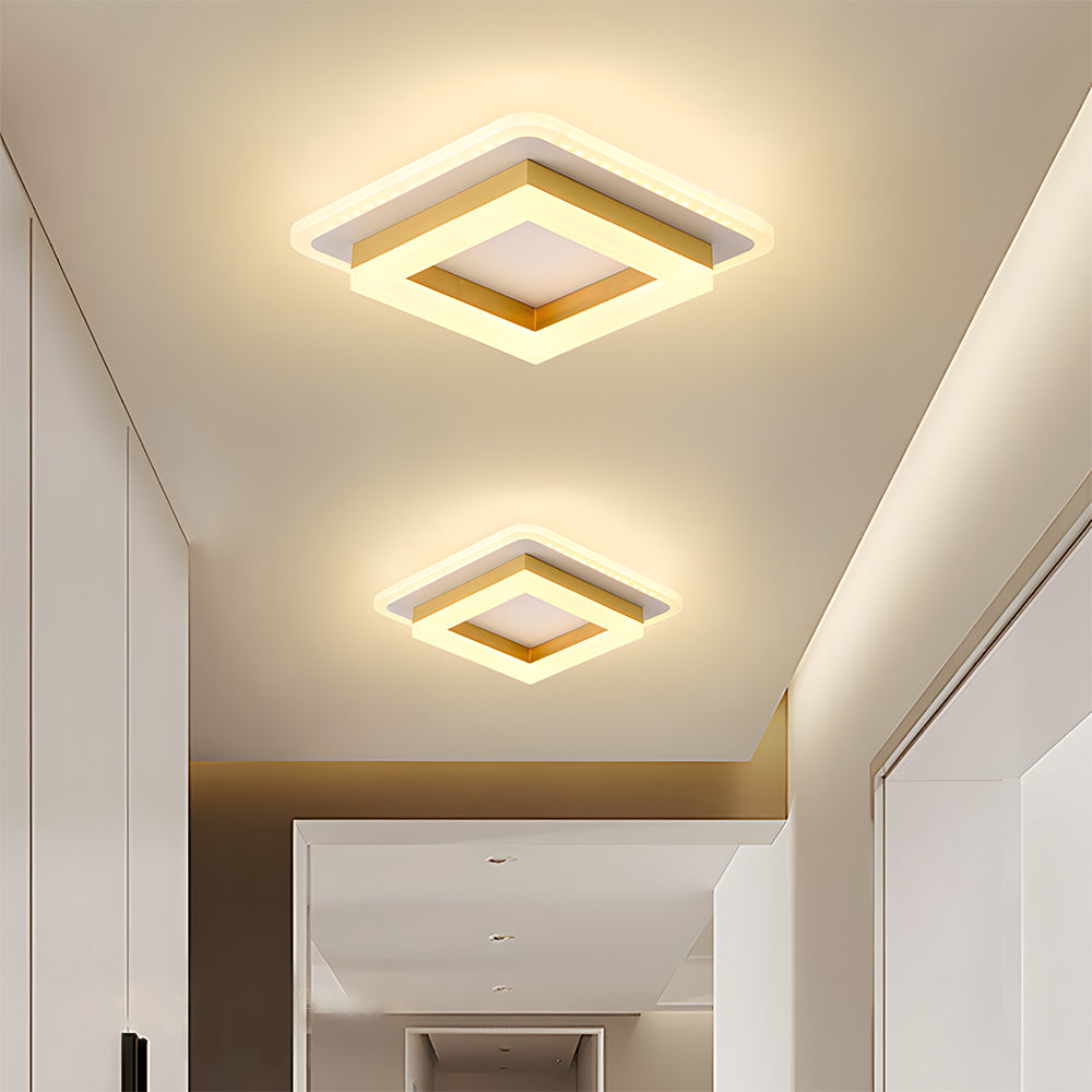 Moderne LED Plafondlamp Vierkant - 24W Instelbaar Lichtkleur