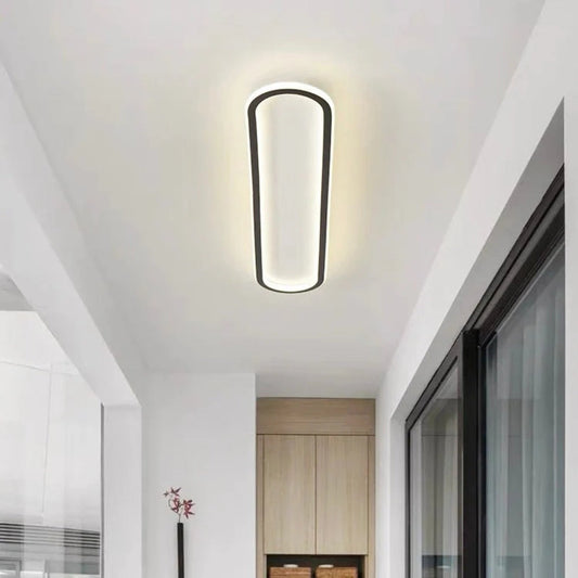 Moderne Langwerpige LED Plafondlamp voor Gang en Hal