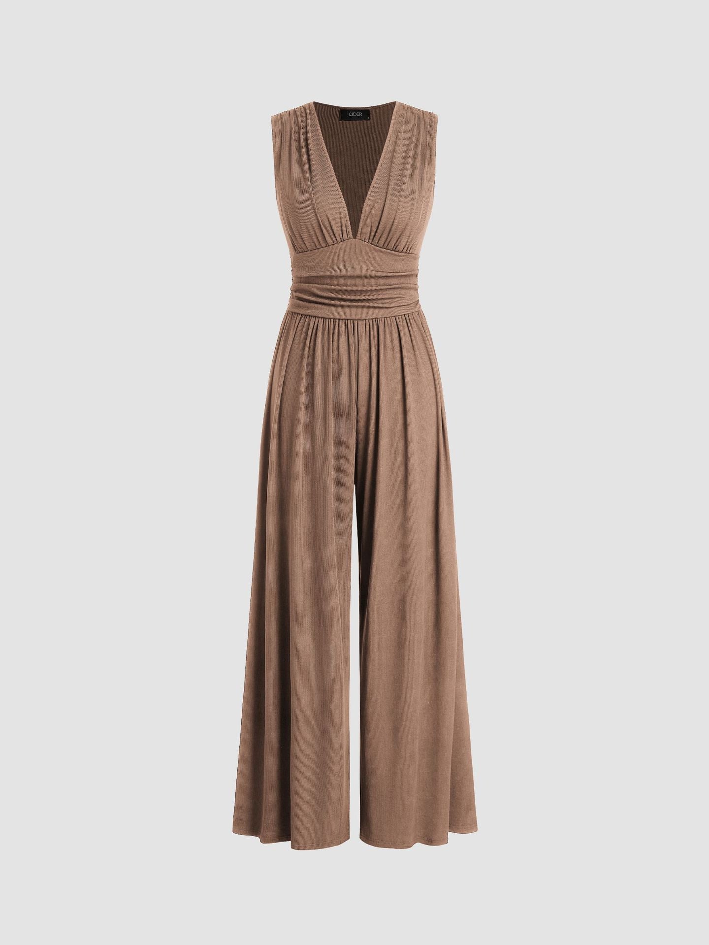 Dames Getailleerde Jumpsuit – Zonder Mouwen, Geschikt voor Casual en Zomer Gebruik