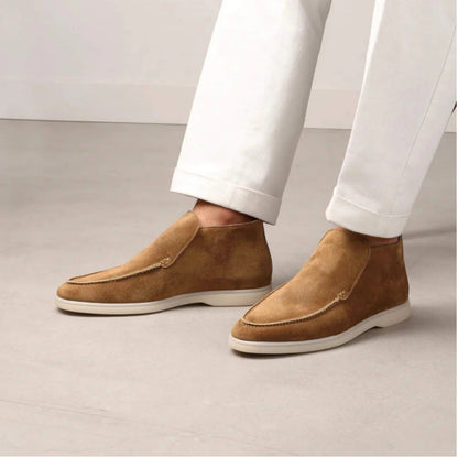 Heren Hoge Schacht Loafers – Lichtgewicht, Geschikt voor Casual en Dagelijks Gebruik
