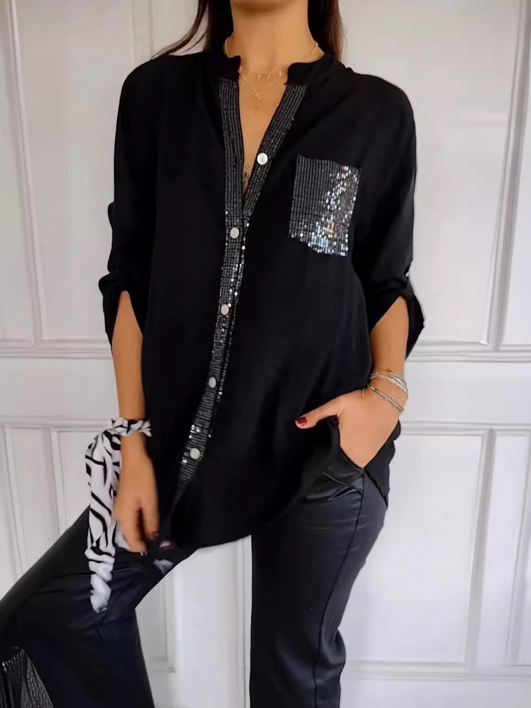 Novalee - Chic Glamour Top