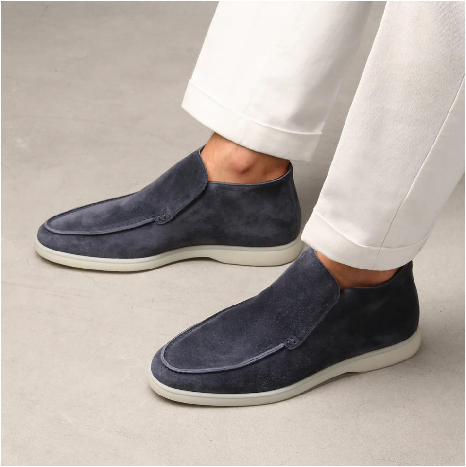 Heren Hoge Schacht Loafers – Lichtgewicht, Geschikt voor Casual en Dagelijks Gebruik