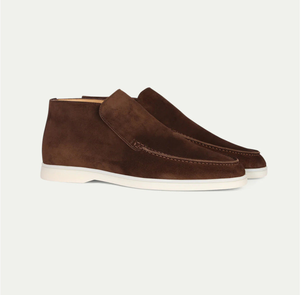 Heren Hoge Schacht Loafers – Lichtgewicht, Geschikt voor Casual en Dagelijks Gebruik