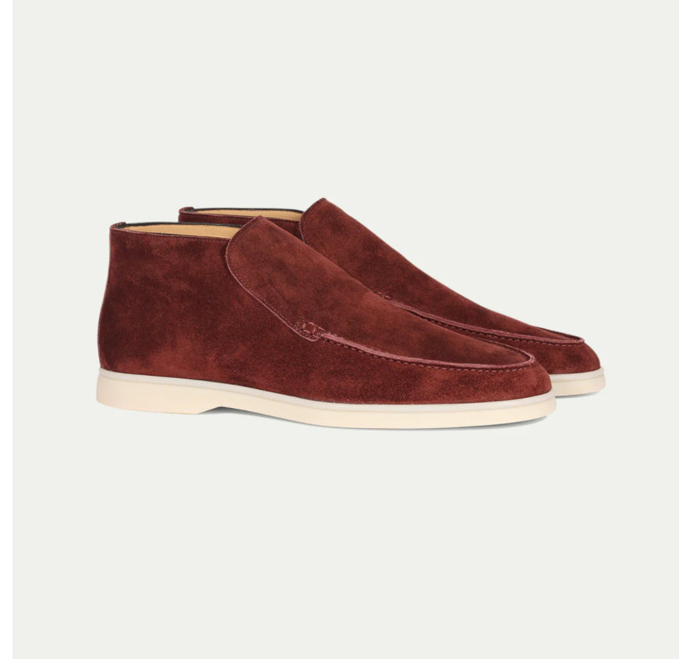 Heren Hoge Schacht Loafers – Lichtgewicht, Geschikt voor Casual en Dagelijks Gebruik