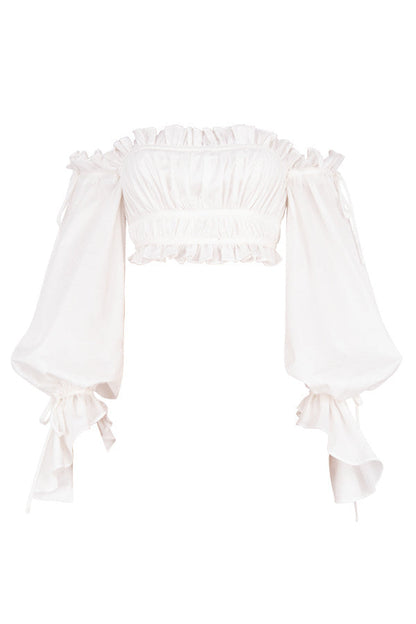 Helivienne - Witte Off-Shoulder Top