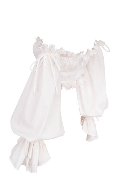 Helivienne - Witte Off-Shoulder Top