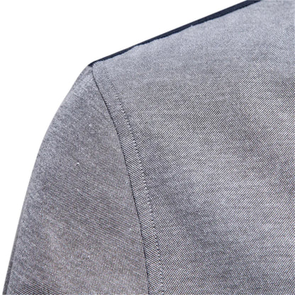 Heren Slim Fit Overhemd – Met Button-Down Kraag en Borstzak, Geschikt voor Werk en Dagelijks Gebruik