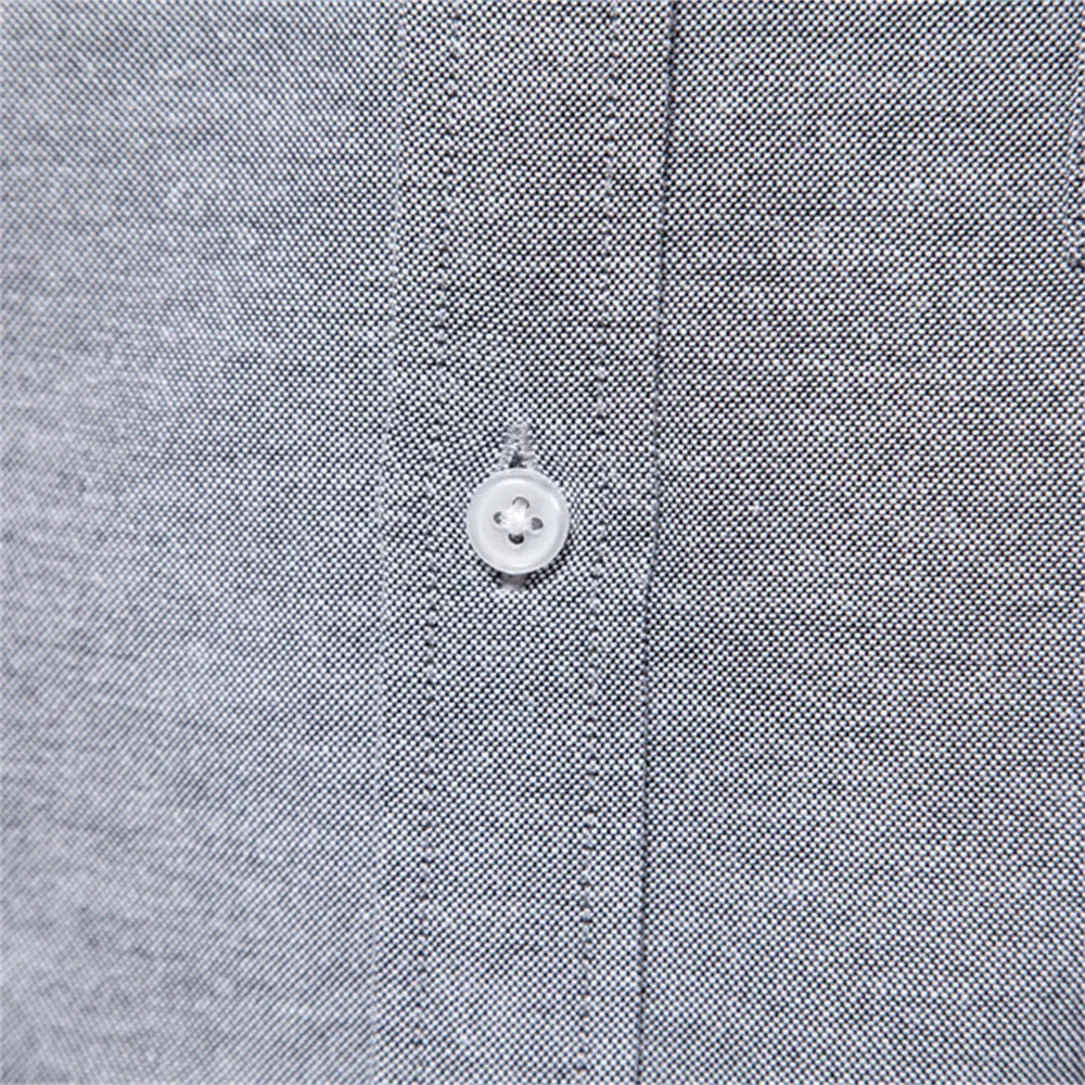Heren Slim Fit Overhemd – Met Button-Down Kraag en Borstzak, Geschikt voor Werk en Dagelijks Gebruik