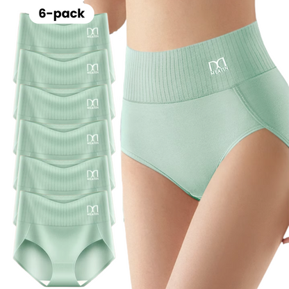 Corrigerend Zweet Afvoerend Dames Ondergoed Met Stretch - 6 PACK – Lichtgroen