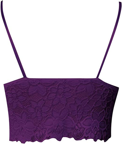 Galia - Verleidelijke Kanten Bralette Crop Top