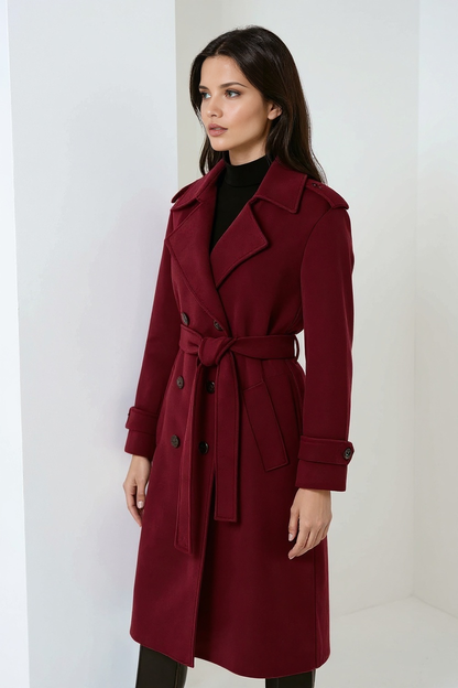Lola - Burgundy Winterjas
