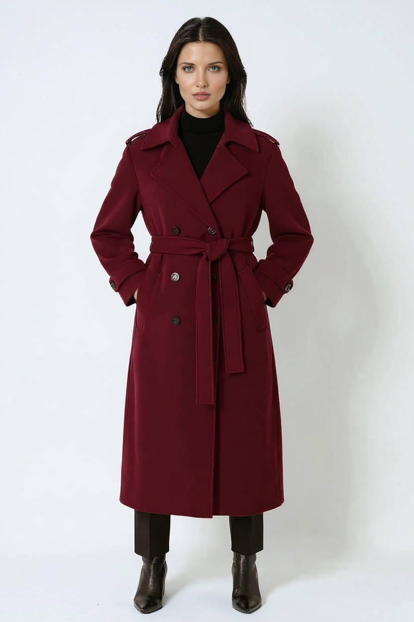 Lola - Burgundy Winterjas